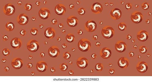 Macro shot capturing dewdrops shimmering on a sleek brown background with highlights and reflections.