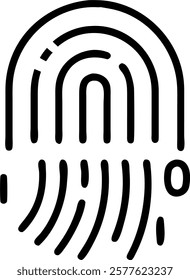 Macro shot of fingerprint with digital code overlay concept as A close up of a human fingerprint overlaid with digital code symbolizing secure AI powered business operations and id