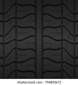 Macro tire trace