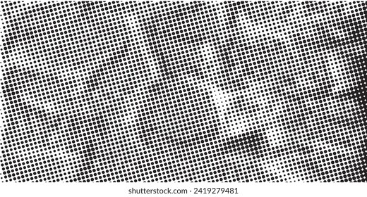 macro of white crumpled paper with dot pattern