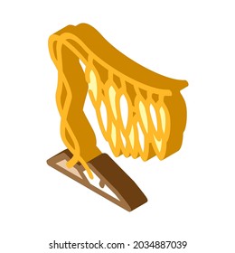 macrocystis seaweed isometric icon vector. macrocystis seaweed sign. isolated symbol illustration