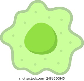 A macrophage isolated vector illustration