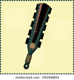 Macuahuitl Prehispanic Sword From Aztecs