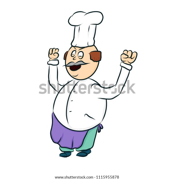 Cartoon Angry Chef Man Stock Illustration Download Image Now Istock