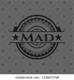 Mad dark badge