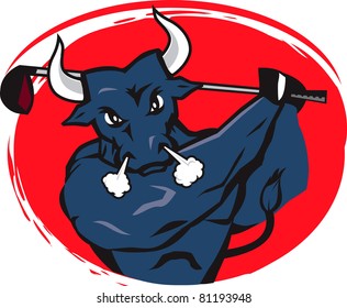 Mad Golf Bull