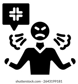 Mad Icon Element For Design