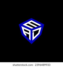 MAD letter logo vector design, MAD simple and modern logo. MAD luxurious alphabet design  