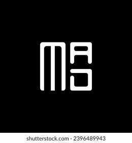 MAD letter logo vector design, MAD simple and modern logo. MAD luxurious alphabet design  