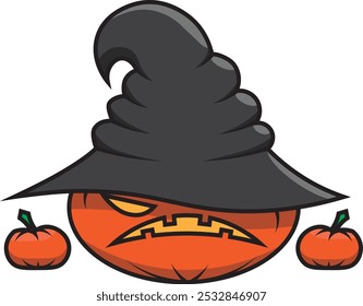 mad pumpkin characters for halloween