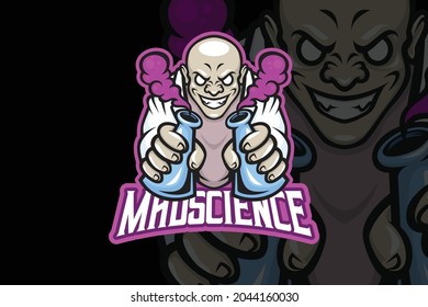 Mad Sciene - Esport Logo Template