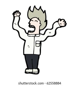 mad scientist cartoon