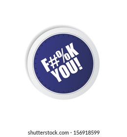 mad trendy hip sticker