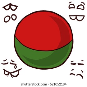 Madagascar country ball