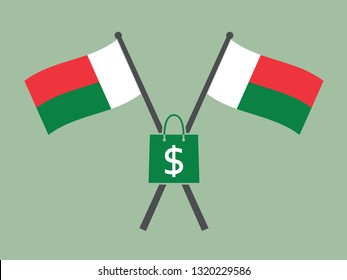Madagascar Emblem Dollar Trade