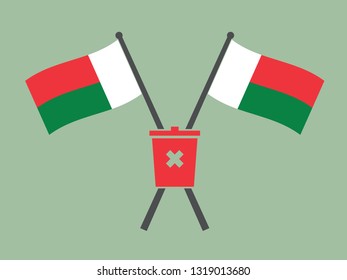 Madagascar Emblem Garbage