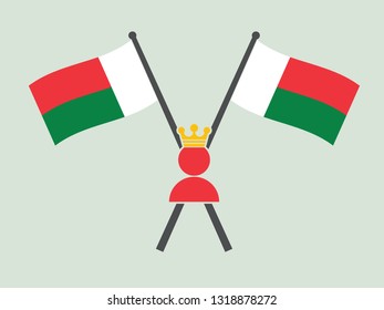 Madagascar Emblem King