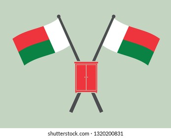 Madagascar Emblem Wardrobe