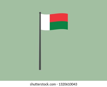 Madagascar Flag Banner
