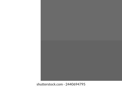 Madagascar flag - greyscale monochrome vector illustration. Flag in black and white