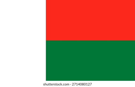 Madagascar flag icon in high quality used in Madagascar country
