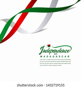 Madagascar Independence Day Celebration Creative Design Illustration Vector Template