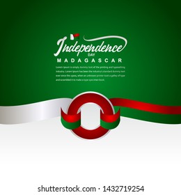 Madagascar Independence Day Celebration Creative Design Illustration Vector Template
