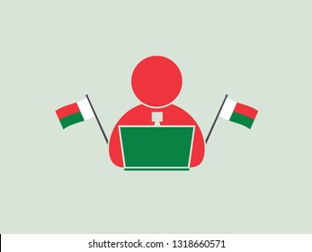Madagascar Office Worker