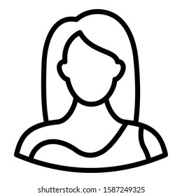 
Madam Isolated Vector icon which can easily modify or edit
