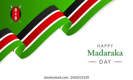 Madaraka Day design, vector illustration.Madaraka Day is a public holiday celebrated in Kenya on June 1st each year