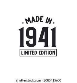 Made in 1941 Limited Edition