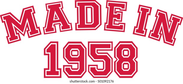 Made in 1958