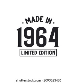 Made in 1964 Limited Edition