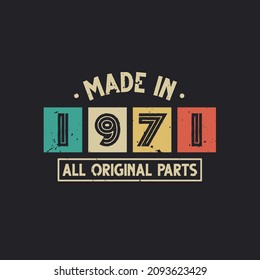 Made in 1971 All Original Parts