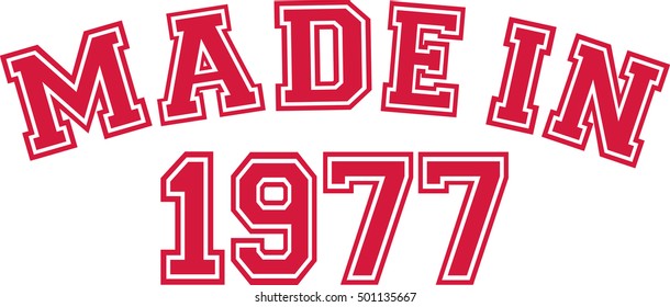 Made in 1977