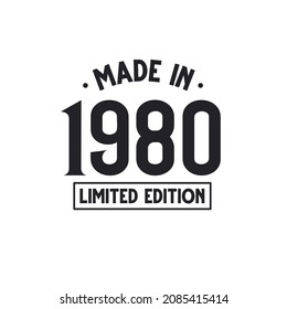 Hecho en 1981 edición limitada