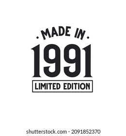 Made in 1992 Limited Edition