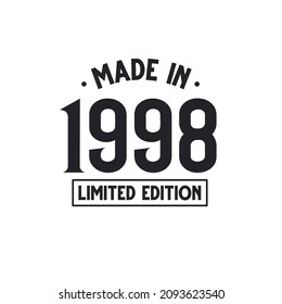 Made in 1998 Limited Edition