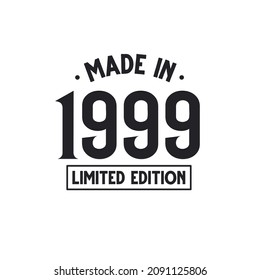 Hecho en 1999 edición limitada