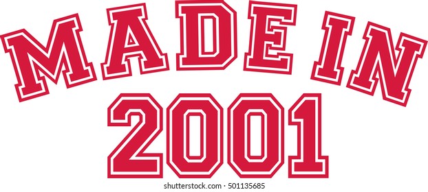 Made in 2001