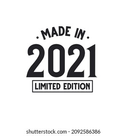Hecho en 2021 edición limitada