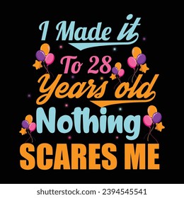 
I Made It To 28 Years Old Nothing Scares Me