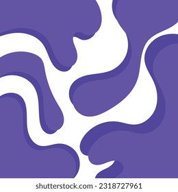 I made an abstract background in white and dark purple, perfect for those of you who like abstract art