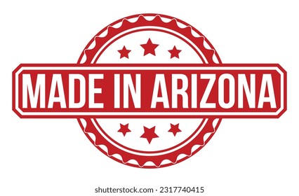 Made in Alaska grunge rubber stamp on white background. Made in Alaska Rubber Stamp.