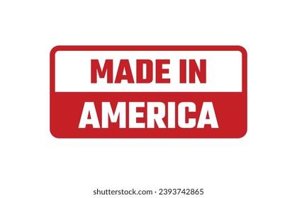 Made In America Rubber Stamp