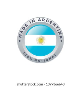 MADE IN ARGENTINA EMBLEM BADGE