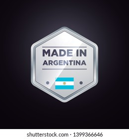 MADE IN ARGENTINA EMBLEM BADGE