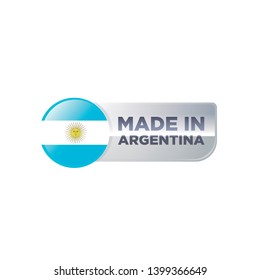 MADE IN ARGENTINA EMBLEM BADGE