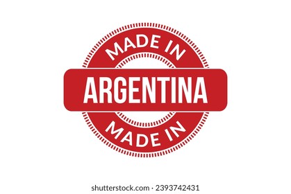 Made In Argentina Rubber Stamp