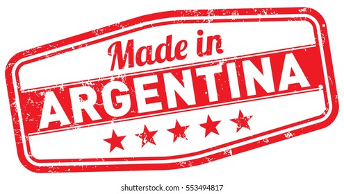 Made in Argentina stamp